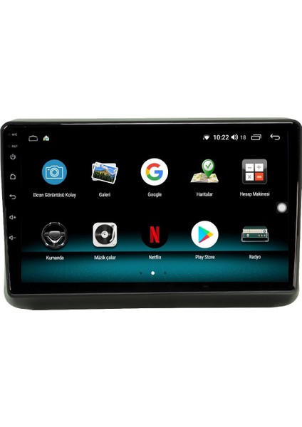 Jeep Grand Cheeroke Android 13 Multimedya Carplay 4gb RAM+64GB HDD 2005-2010 Navigasyon Ekran