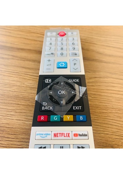 Orjinal Toshiba CT-8543 Netflix - Prime Video - Youtube Tv Tuşlu LCD - LED Tv Kumandası Orijinal Ürün indirimleri