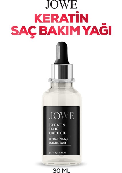 Jowe Keratin Saç Bakım Yağı - 30 ml