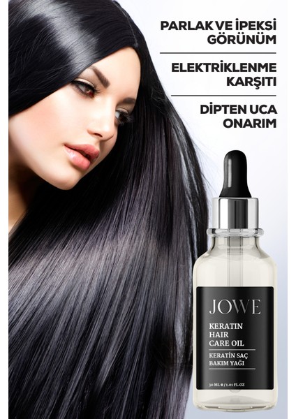 Jowe Keratin Saç Bakım Yağı - 30 ml