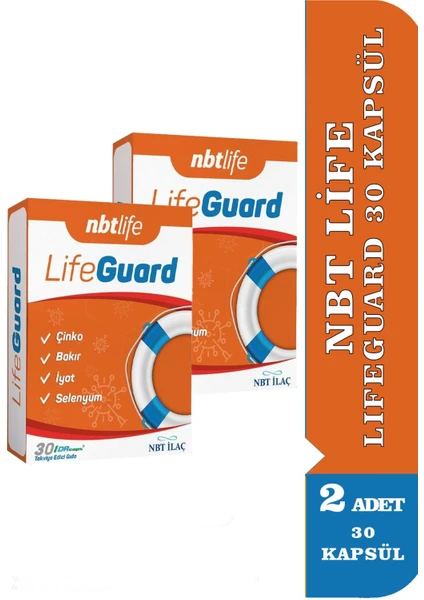 Nbt Life Lifeguard 30 Kapsül 2 Adet