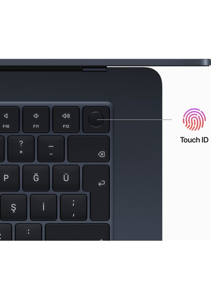 MacBook Air M2 10C Gpu 16 GB 1 Tb SSD 15.3 Gece Yarısı Z18TM2161-TQ6 modelleri