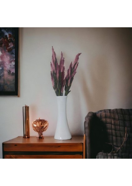 Dekoratif Yapay Lavanta Çiçek 62 cm Pembe Renk 760 fırsatları