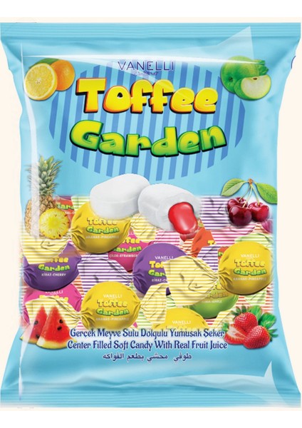 Toffee Garden Meyveli Şeker - 1 KG