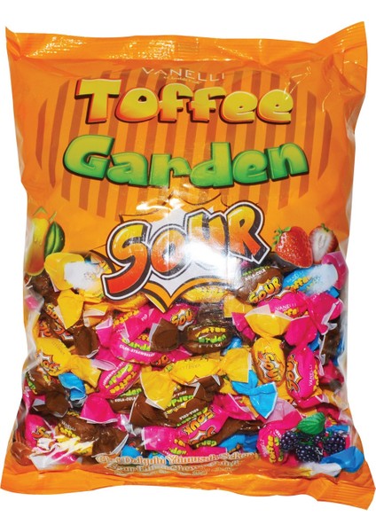 Toffee Garden Sour Ekşili Şeker - 1 KG