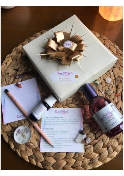 Dolunay Niyet Kutusu | Oda Kokusu, Mum, Lavanta Yağı