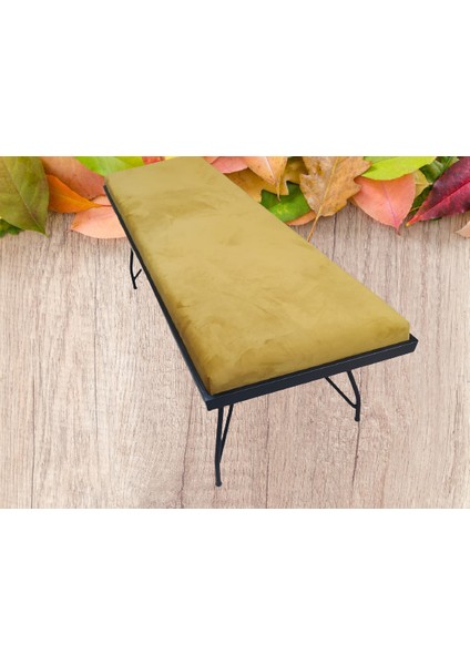 Sandalye ST BENC PENYEZ Klasik Model Metal Siyah fırın Siyah Boya Balkon-Bahçe fırsatları