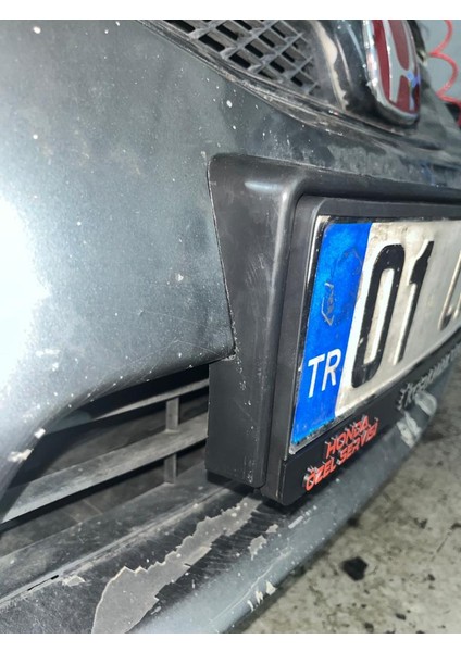 Honda Civic Fd6 2009-2012 MAKYAJLI Kasa Ön Tampon Plaka Altlığı fiyatları