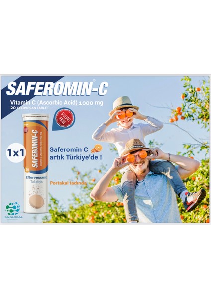 Vitamin C 1000 mg 20 Tablet fiyatları