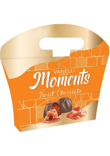 Moments Karamel Kremalı Pirinç Patlaklı Hediyelik - Çanta