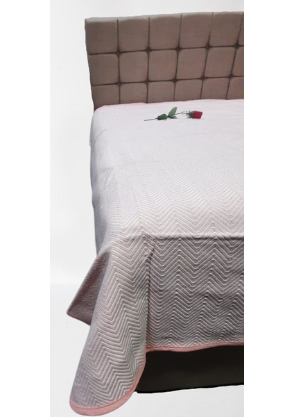 Pike Yazlık Zmrt Somon Çift Dolgun Malzeme V Çizgili Desen Pamuklu Kalın Dokuma indirimleri