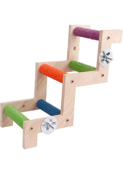 Sahap Papaz Papağanları Için Kuş Kafesi Merdiven Papağanı Tırmanma Merdiveni Cockatiels Style A (Yurt Dışından) modelleri