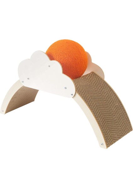 Kediler Scratcher Kase Çizik Çok Işlevli Pençe Çizme Tahtası Bulutları (Yurt Dışından)