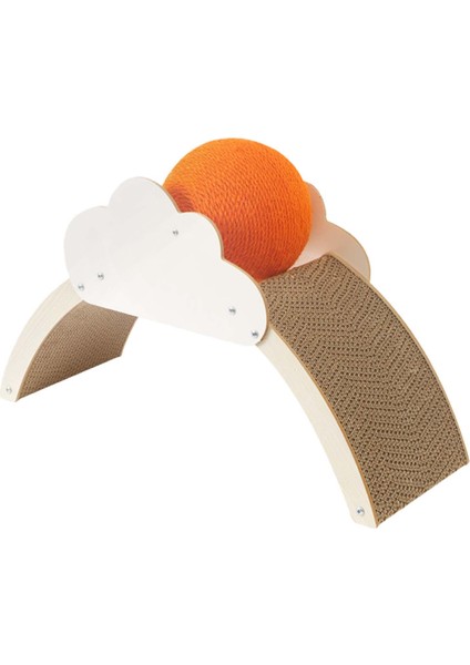 Kediler Scratcher Kase Çizik Çok Işlevli Pençe Çizme Tahtası Bulutları (Yurt Dışından)