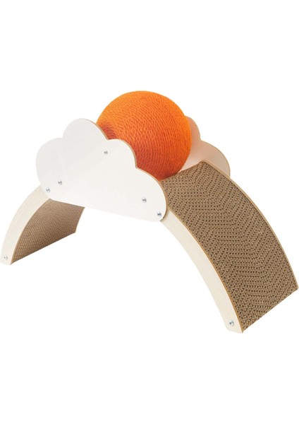 Kediler Scratcher Kase Çizik Çok Işlevli Pençe Çizme Tahtası Bulutları (Yurt Dışından)