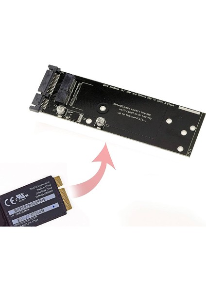 2012 macbook SSD Sata Çevirici Retina SSD Sata Çevirici 7+17 Pin macbook SSD Sata Çevirici