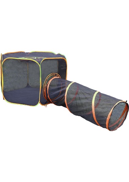 Cats Cube Playhouse Muhafazaları Pet Playpen Taşınabilir Tavşan Kedi Çadır Tüneli (Yurt Dışından)