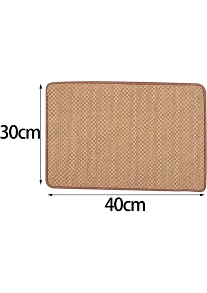 Doğal Sisal Kedi Kazan Mat Taşlama Pençe Pençe Çizme Tahtası 30CMX40CM (Yurt Dışından) fırsatları