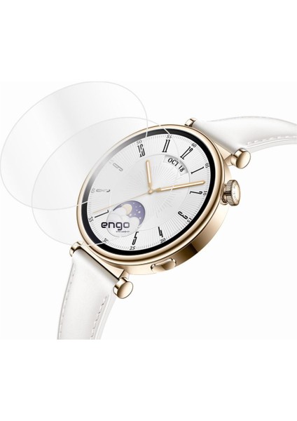 Huawei Watch Gt 4 41MM Mat Ekran Koruyucu Tpu Film 2 Adet Şeffaf