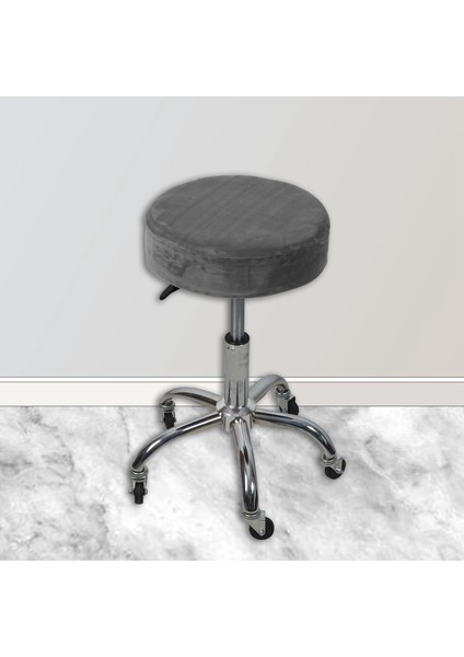 Bar Taburesi Kapak Toz Geçirmez Değiştirmeler Bar Kahve Dükkanı Gri Için Kapak Sandalye Kılıfı (Yurt Dışından)