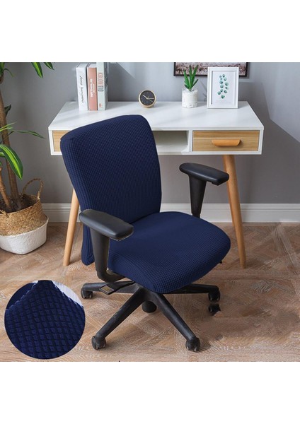 Streç Kaymaz Mutfak Yemek Sandalye Koltuk Koruyucusu Slipcovers Sandalye Mavi Kaplar (Yurt Dışından) modelleri