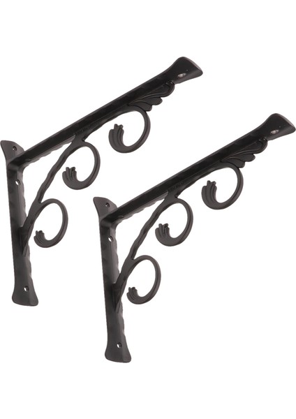 2x L Şekilli Duvara Bağlı Raf Braketi 20X15CM (Yurt Dışından)