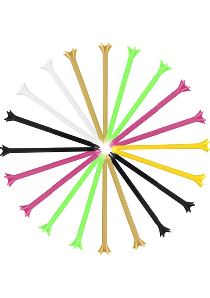 20X Golf Uygulama Tee Çiviler Golfçü Eğitimi Pençe Taç Tees Pe (Yurt Dışından)