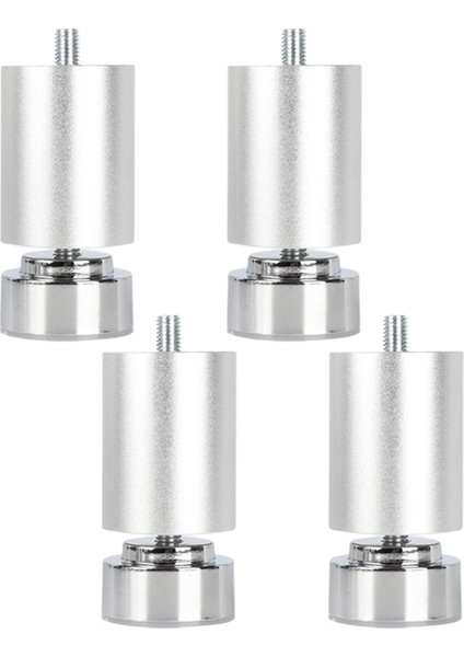 4 Adet M10 Iplik Karyola Iskeleti Bacaklar Alaşım Kanepe Ayakları Cafe Kanepe Sehpalar Argent 6cm (Yurt Dışından) fiyatları