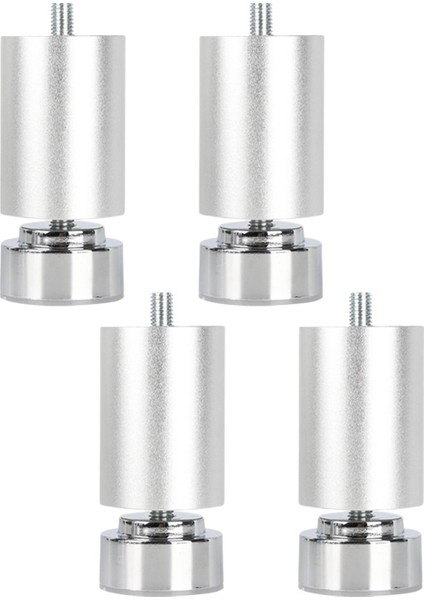 4 Adet M10 Iplik Karyola Iskeleti Bacaklar Alaşım Kanepe Ayakları Cafe Kanepe Sehpalar Argent 12CM (Yurt Dışından) fiyatları