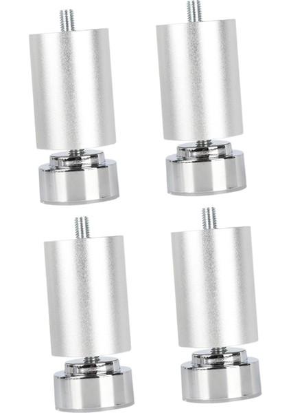 4 Adet M10 Iplik Karyola Iskeleti Bacaklar Alaşım Kanepe Ayakları Cafe Kanepe Sehpalar Argent 12CM (Yurt Dışından) modelleri