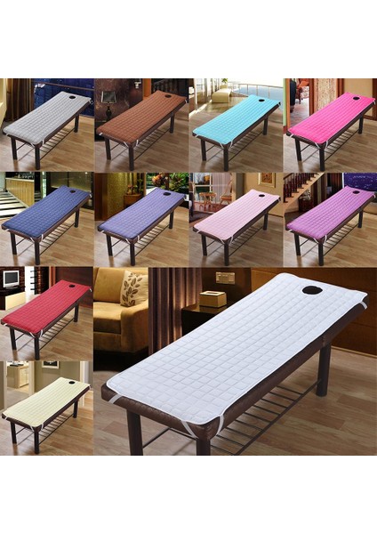 Çıkarılabilir Spa Masaj Yatağı Yatakları Delikli Beyaz 185X70CM Kanepe Levha Pedleri (Yurt Dışından) modelleri