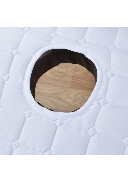Çıkarılabilir Spa Masaj Yatağı Yatakları Delikli Beyaz 185X70CM Kanepe Levha Pedleri (Yurt Dışından) indirimleri