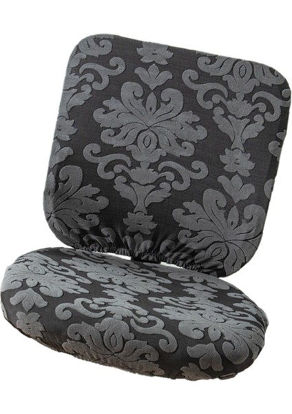 2 Adet Koltuk Kapak Yüksek Elastik Evrensel Kol Dayama Slipcovers 25-33 cm Siyah (Yurt Dışından)