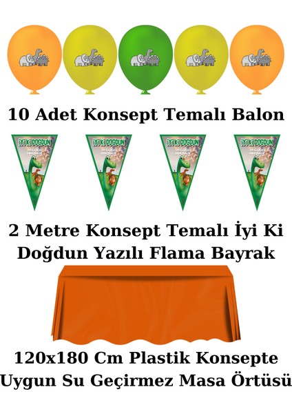 Dinozor Afişli 16 Kişilik Doğum Günü Parti Malzemeleri Süsleri Seti fiyatları