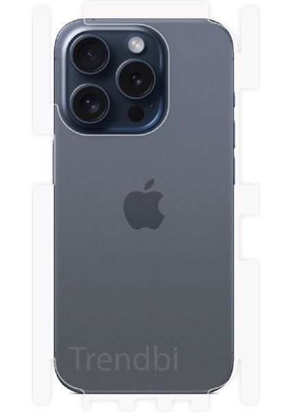 Apple iPhone 15 Pro Arka ve Yan Koruyucu Poliüretan Film