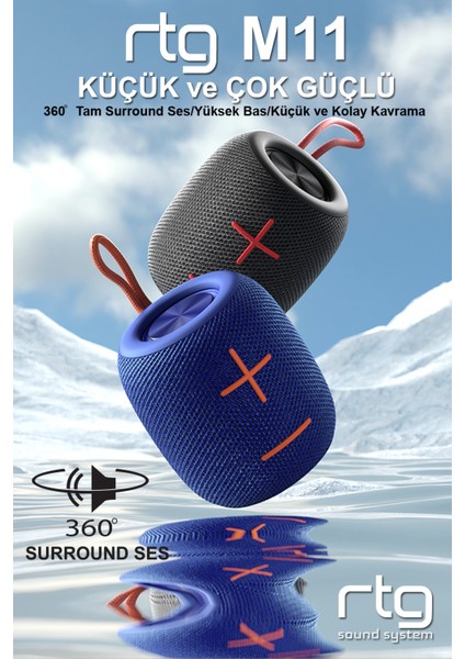 M11 Bluetooth Hoparlör Aux Sd Kart USB Taşınabilir Ses Bombası Siyah fiyatları