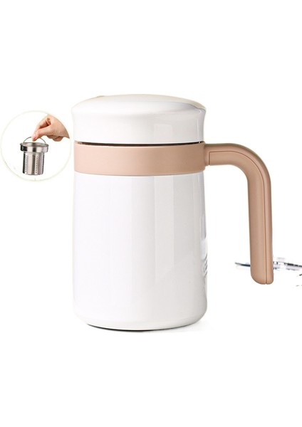 High-End Iş Çay Su Ayırma Termos Paslanmaz Çelik Yüksek Değerli Çay Bardağı Büyük Kapasiteli 304 Paslanmaz Çelik Çay Bardağı (Yurt Dışından)