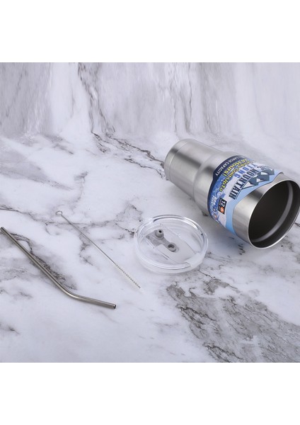 Buz Bardağı Paslanmaz Çelik Termos 30 Oz Araba Bardağı Büyük Kapasiteli Araba Bira Kupası (Yurt Dışından) fiyatları