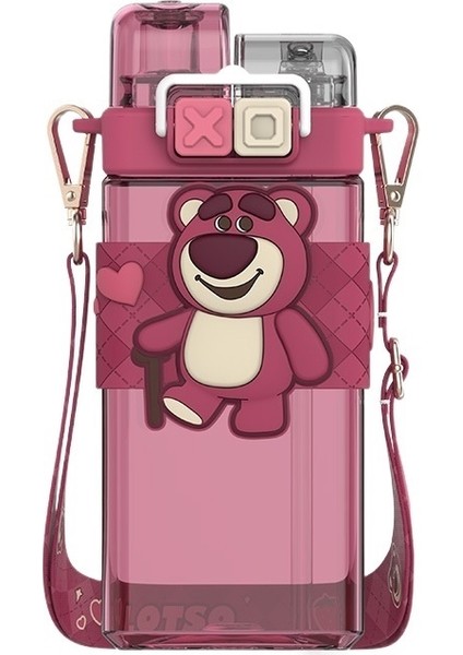 Çift Bardak Pacha Köpek Kulomi Yaratıcı Bomba Kapak Çift Açık Plastik Bardak Öğrencilerle (Yurt Dışından)