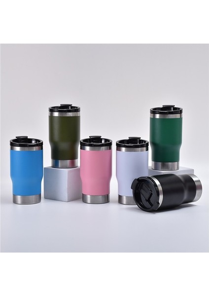 14 Oz Vakum Soğuk Depolama Tankı 304 Paslanmaz Çelik Araba Bardak Şişe Açacağı ile Araba Taşınabilir Termal Bardak (Yurt Dışından)