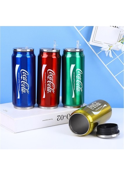 Paslanmaz Çelik Su Bardağı Kola Bardağı Çift Katmanlı Hasır Bardak Soda Teneke Termos Bardak (Yurt Dışından)