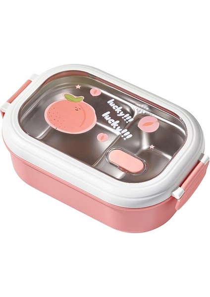Yalıtımlı Öğle Yemeği Kutusu, Paslanmaz Çelik Öğle Yemeği Kutusu, Sevimli Ayrılmış Öğle Yemeği Kutusu, Öğrenciler ve Ofis Çalışanları Için Açık Hava Taşınabilir Öğle Yemeği Kutusu (Yurt Dışından)