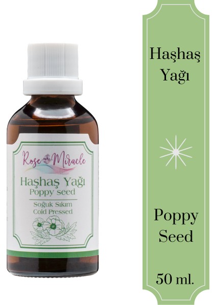 Haşhaş Yağı 50 ml