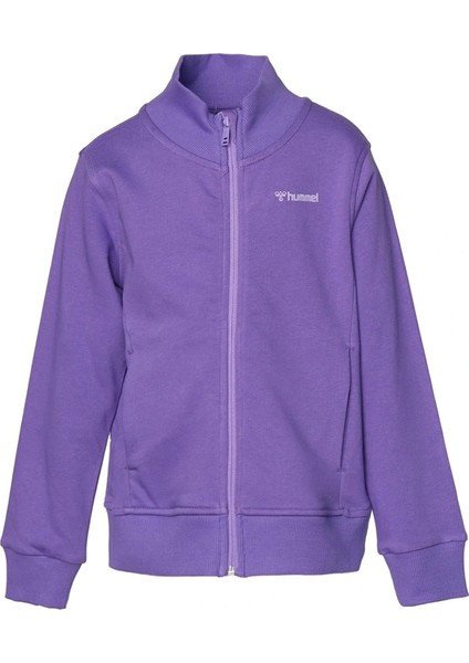 Hmlsaponaria Zip Çocuk Mor Sweatshirt 921732-3524