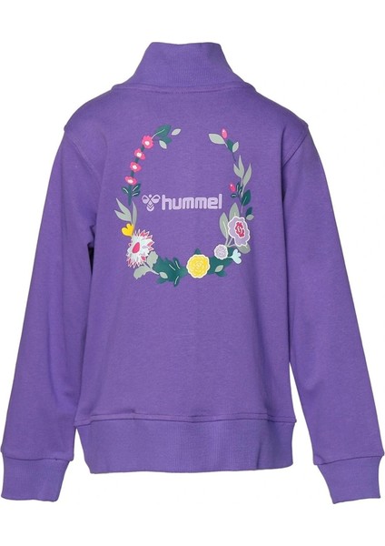 Hmlsaponaria Zip Çocuk Mor Sweatshirt 921732-3524 fiyatları