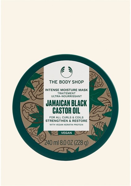 The Body Shop Jamaican Black Castor Oil Saç Maskesi 240 ML