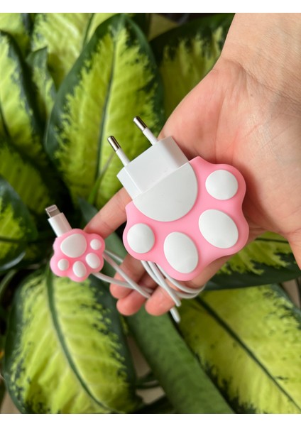 Pembe Pati Sarj Kablo Koruyucu fırsatları