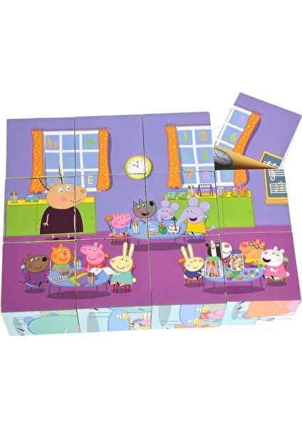 Peppa Pig Blok Puzzle 109265708