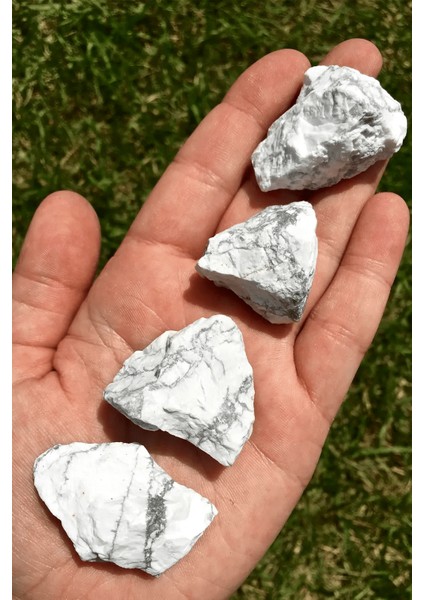 Sertifikalı Ham Işlenmemiş Doğal Havlit Taşı Kütle (3-4 Cm) indirimleri