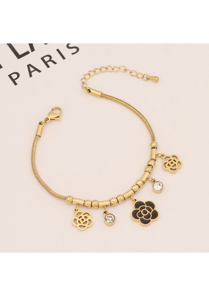 Stil 5 2022 Yeni Turkuaz Göz Bilezik Moda Kalp Kolye Bilezik Kadınlar Için Kişiselleştirilmiş Paslanmaz Çelik Bilezik (Yurt Dışından) modelleri